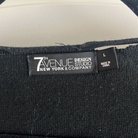 New York and Company Black Sweat Jacket - Picture 3 of 7